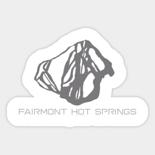 Fairmont Hot Springs Resort 3D Sticker
